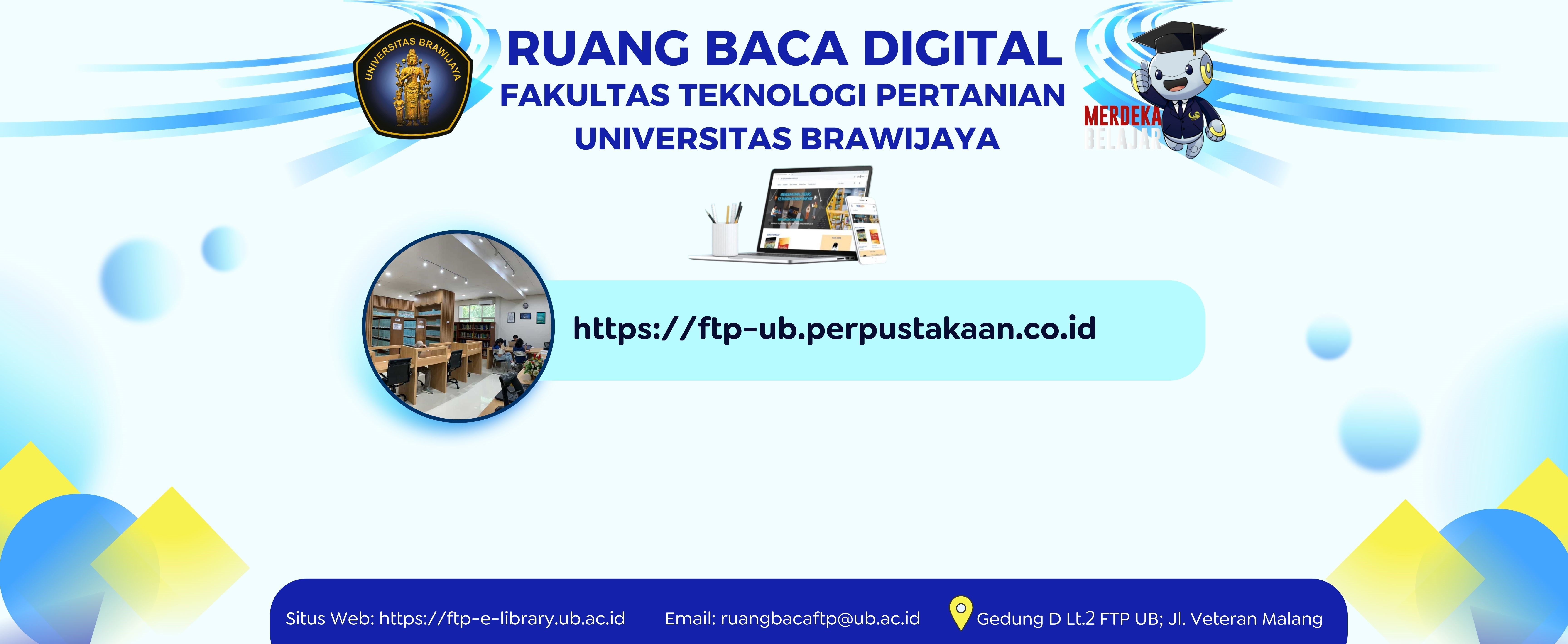 E-Library Ruang Baca FTP-UB